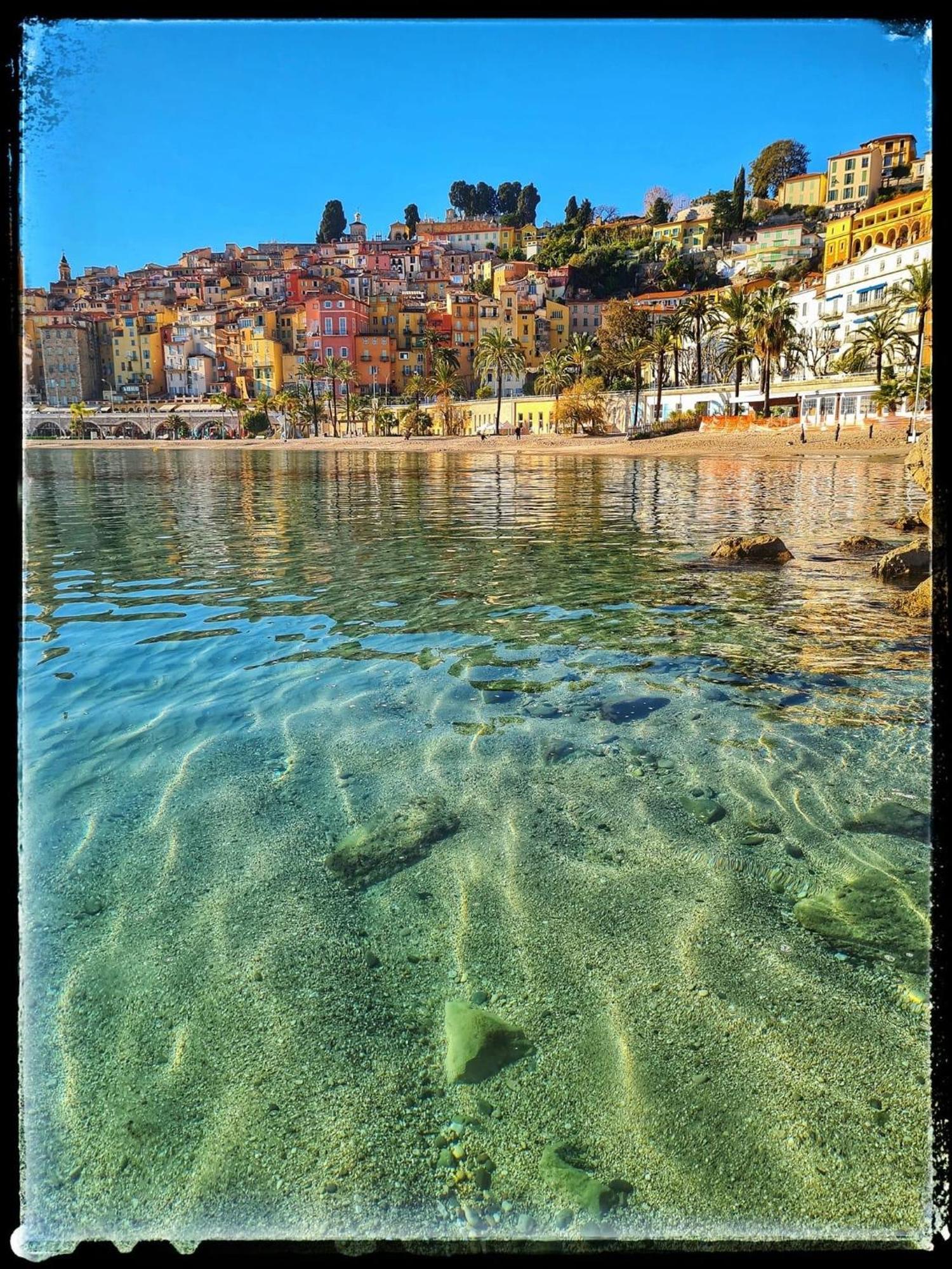 Monaco # Menton - 6 Persons - 2 Bedrooms - Full Renovated - Private Parking - Hypercenter - Clim - Beach And Sun Exterior foto